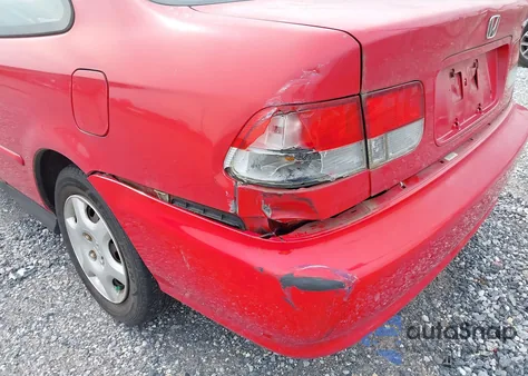 2000 Honda Civic Ex из США, поврежденный, VIN 1HGEJ8245YL099959